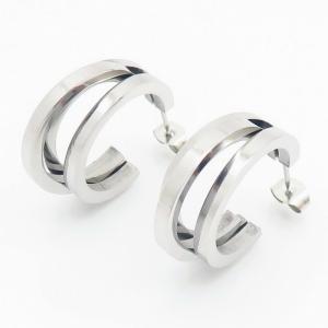 Stainless Steel Earring - KE104784-SH