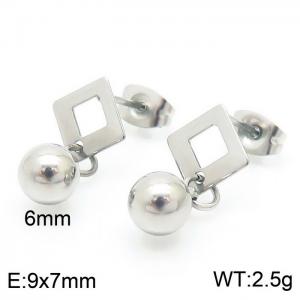 Stainless Steel Earring - KE104815-Z