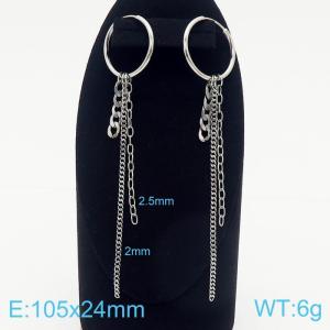 Stainless Steel Earring - KE104819-Z