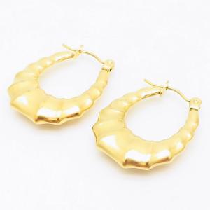 SS Gold-Plating Earring - KE104992-LM