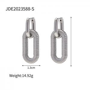 Stainless Steel Earring - KE110092-WGJD