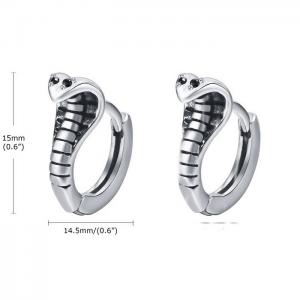 Stainless Steel Earring - KE112129-WGSF