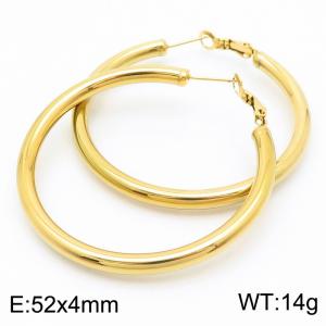 SS Gold-Plating Earring - KE112968-TLS