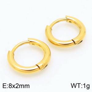 SS Gold-Plating Earring - KE113157-ZZ