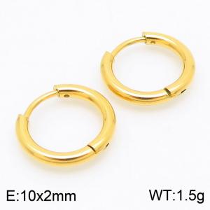 SS Gold-Plating Earring - KE113162-ZZ