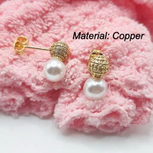 Copper Earring - KE113251-TJG