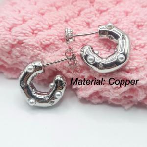 Copper Earring - KE113255-TJG