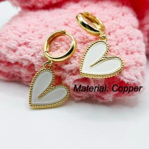 Copper Earring - KE113260-TJG