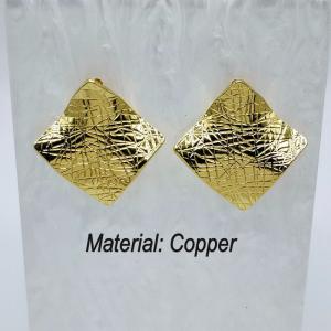 Copper Earring - KE113745-TJG