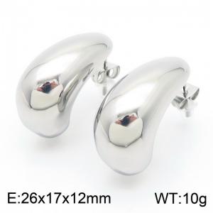 Stainless Steel Earring - KE113752-KFC