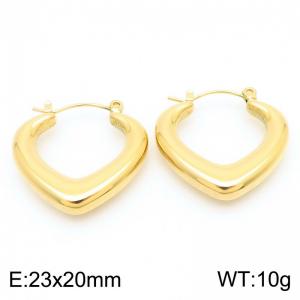 SS Gold-Plating Earring - KE113762-KFC