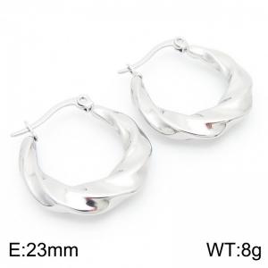 Stainless Steel Earring - KE113765-KFC