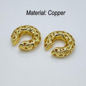 Copper Earring - KE113768-TJG
