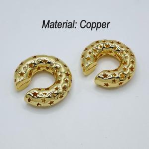 Copper Earring - KE113771-TJG