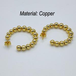 Copper Earring - KE113772-TJG
