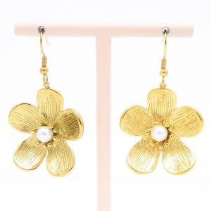 SS Gold-Plating Earring - KE116418-SP