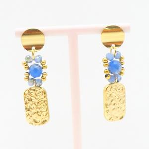 SS Gold-Plating Earring - KE116641-FA