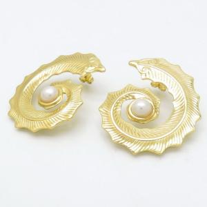 SS Gold-Plating Earring - KE117275-SP