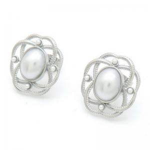 Stainless Steel Earring - KE117299-SP