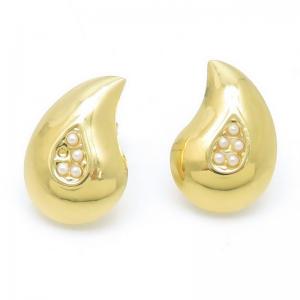 SS Gold-Plating Earring - KE117312-SP