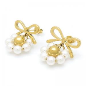 SS Gold-Plating Earring - KE117319-SP