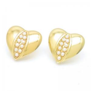 SS Gold-Plating Earring - KE117333-SP