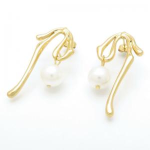 SS Gold-Plating Earring - KE117334-SP