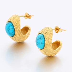 SS Gold-Plating Earring - KE117586-MI