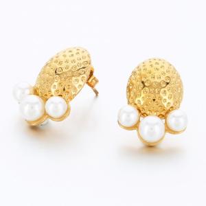 SS Gold-Plating Earring - KE117591-MI