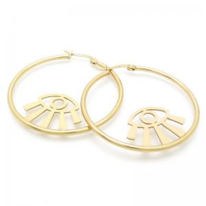 SS Gold-Plating Earring - KE117879-HF