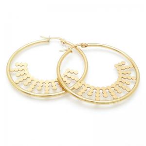 SS Gold-Plating Earring - KE117881-HF