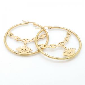 SS Gold-Plating Earring - KE117888-HF