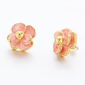 SS Gold-Plating Earring - KE118116-SP