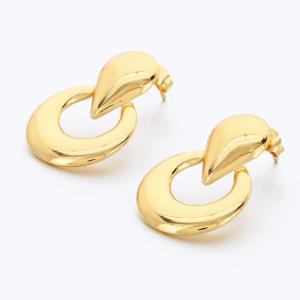 SS Gold-Plating Earring - KE118152-SP