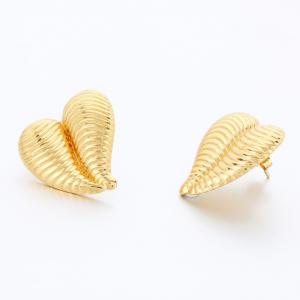 SS Gold-Plating Earring - KE118153-SP