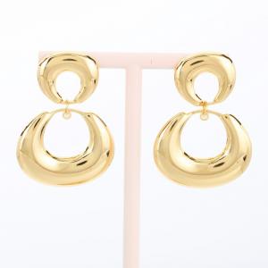 SS Gold-Plating Earring - KE118158-SP