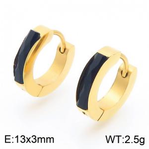 SS Gold-Plating Earring - KE118290-TGD