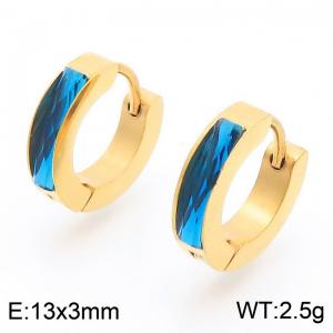 SS Gold-Plating Earring - KE118296-TGD