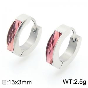 Stainless Steel Earring - KE118303-TGD