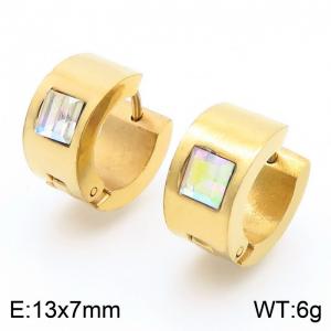 SS Gold-Plating Earring - KE118315-TGD