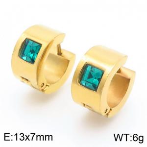 SS Gold-Plating Earring - KE118316-TGD