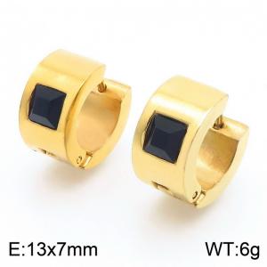 SS Gold-Plating Earring - KE118317-TGD