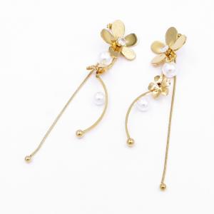 SS Gold-Plating Earring - KE118709-SP