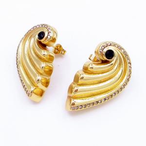 SS Gold-Plating Earring - KE118714-SP