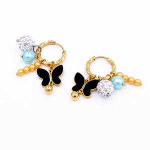 SS Gold-Plating Earring - KE118728-SP