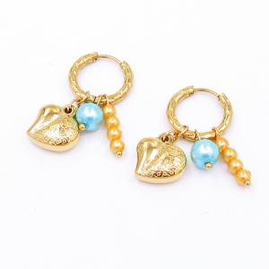 SS Gold-Plating Earring - KE118730-SP