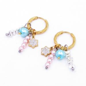 SS Gold-Plating Earring - KE118732-SP