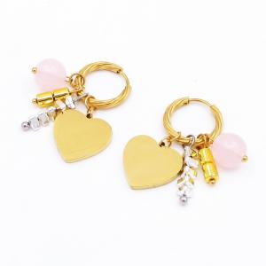 SS Gold-Plating Earring - KE118738-SP