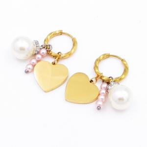 SS Gold-Plating Earring - KE118739-SP