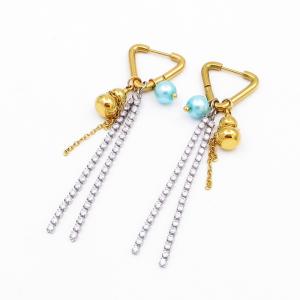 SS Gold-Plating Earring - KE118742-SP